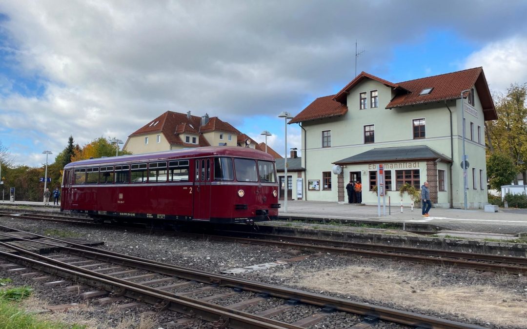 Schienenbus-Oldtimer der VEB wieder unterwegs